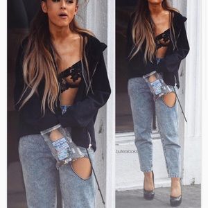 talclothing co sweetheart jeans in acid wash!!